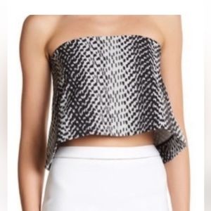 Strapless Elizabeth and James Top Size S